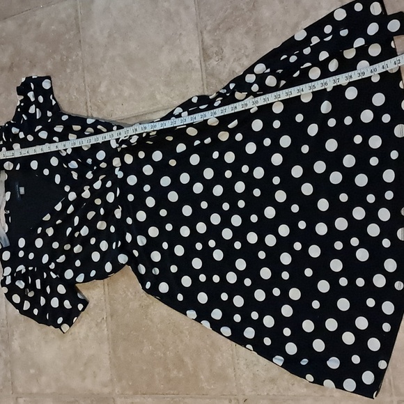 Women’s Tommy Hilfiger Short Sleeved Polka Dot Dress Wrap Size 10 - Picture 8 of 8